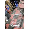 Image 1 : STAINLESS STEEL CART ON WHEELS -  HOLDS 400 LBS