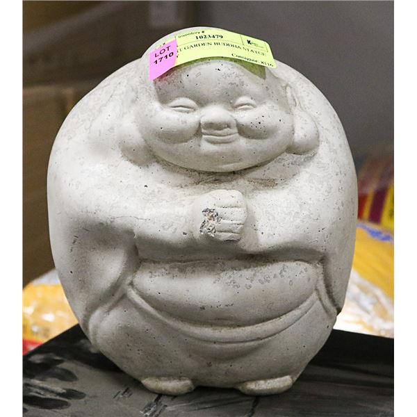 CEMENT GARDEN BUDDHA STATUE HEAVY