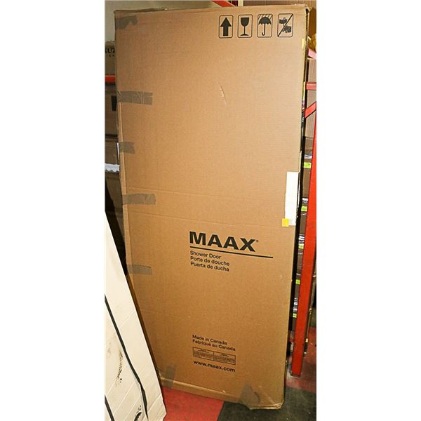 PIVOT 25"- 26-3/4" SHOWER DOOR GLASS CHROME