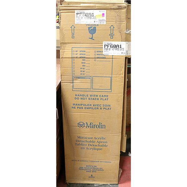 LOT OF 3 HIP APRON - WHITE