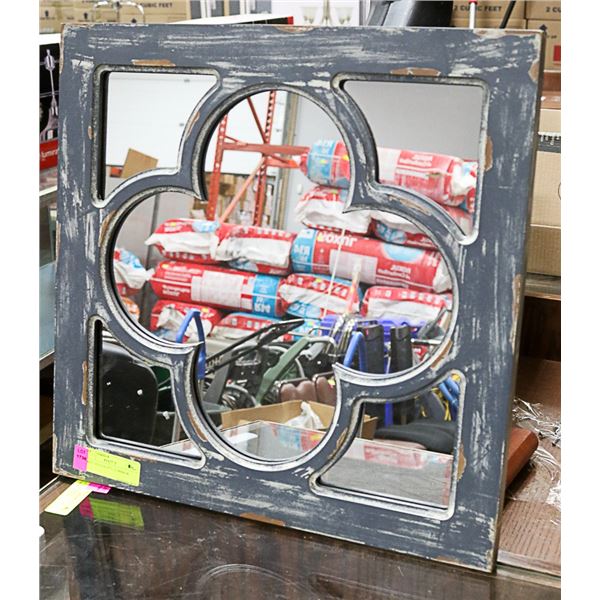 GREY VINTAGE STYLE MIRROR