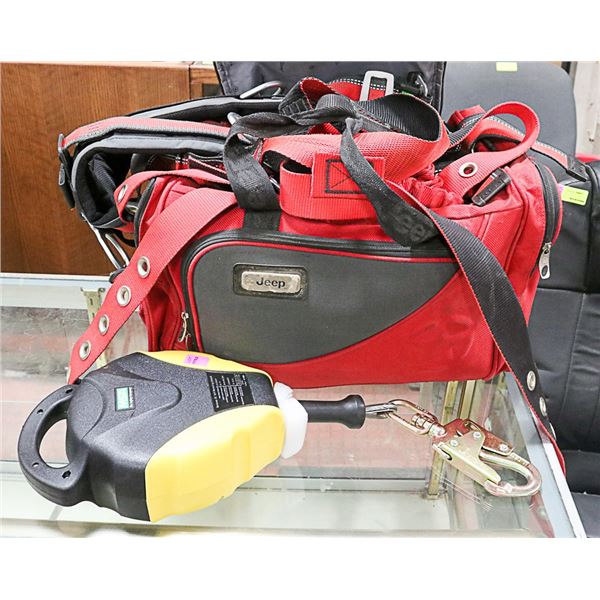 NEW NSA SELF RETRACTING LANYARD WITH HARNESS