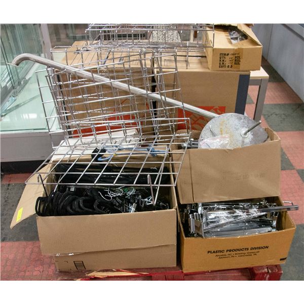 PALLET OF RETAIL ACCESSORIES