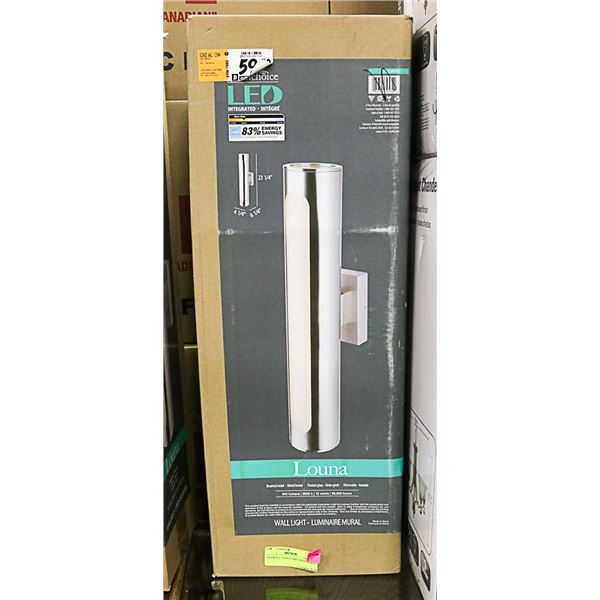 LED WALL LIGHTS BRUSHED NICKEL