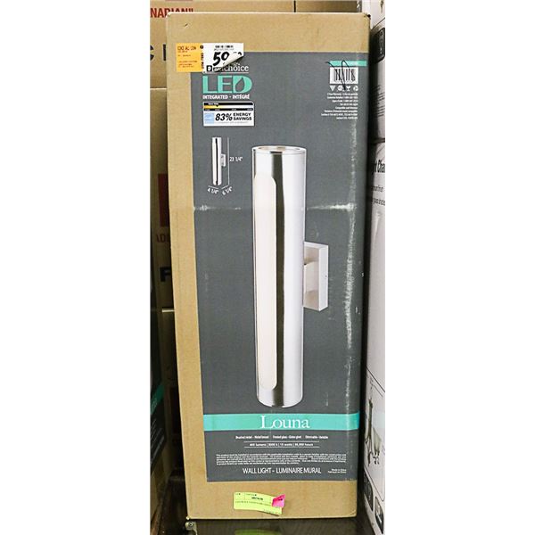 LED WALL LIGHTS BRUSHED NICKEL