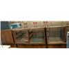 Image 1 : 163" X 42.5" APPROX. RETAIL DISPLAY CABINET