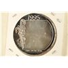Image 2 : 1 TROY OZ .999 SILVER PROOF ROUND 1995 SANTA