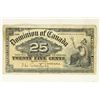 Image 1 : 1900 DOMINION OF CANADA 25 CENT FRACTIONAL