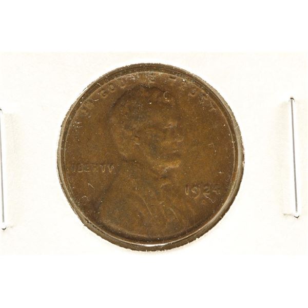 1924-D LINCOLN CENT KEY DATE VERY GOOD