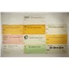 Image 1 : 10-ASSORTED VINTAGE BLANK CHECKS