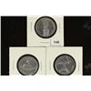 Image 1 : 3-MAN IN SPACE TOKENS APOLLO VIII, APOLLO IX &