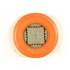 Image 2 : 1 3/4'' VINTAGE CELLULOID CASINO / POKER CHIP WITH SILVER INLAY