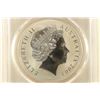 Image 2 : 2003 AUSTRALIA GOLD PLATED KANGAROO SILVER DOLLAR