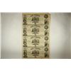 Image 1 : UNCUT SHEET OF 4-EGY FORINT (HUNGARIAN FUND) $1