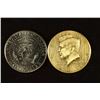 Image 2 : 2-COLORIZED KENNEDY HALF DOLLARS OLIVER WENDELL