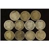 Image 1 : 11-ASSORTED 1900'S BARBER DIMES