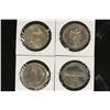 Image 2 : 4 ASSORTED CANADA TRADE DOLLARS BRILLIANT UNC