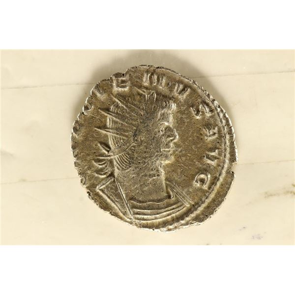 253-268 A.D. GALLIENUS ANCIENT COIN SILVER COLOR