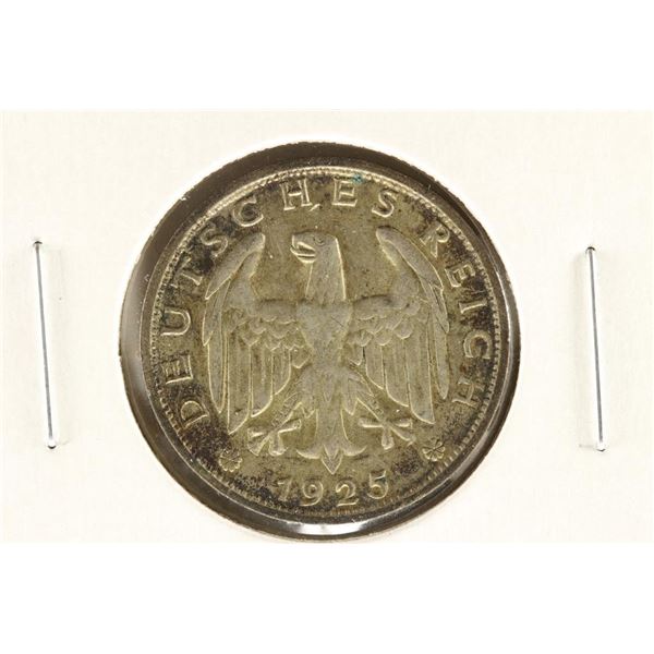 1925-J GERMAN SILVER MARK
