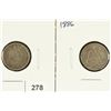 Image 1 : 1882 & 1886 SEATED LIBERTY DIMES BOTH EXTRA FINES