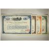 Image 1 : 4 VINTAGE STOCK CERTIFICATES THE BALTIMORE AND