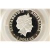 Image 2 : 2016-P AUSTRALIA EAGLE HIGH RELIEF SILVER DOLLAR