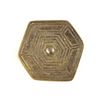 Image 2 : 1 3/4'' BRONZE VINTAGE 6 SIDED ORIENTAL TEMPLE AND