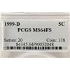 Image 3 : 1999-D JEFFERSON NICKEL PCGS MS64FS