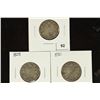 Image 1 : 1917, 1928 & 1930 CANADA SILVER 25 CENTS