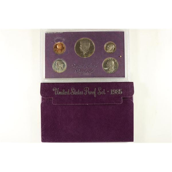 1985 US PROOF SET (WITH BOX)