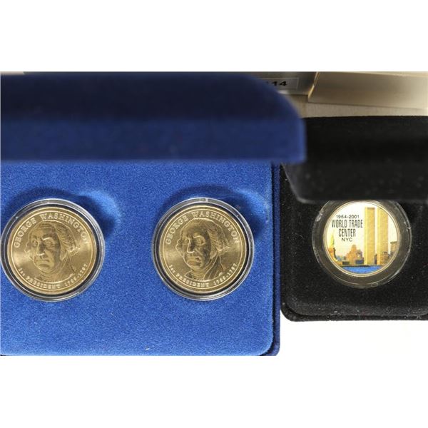 2 US COIN SETS #1-2007-P & D GEORGE WASHINGTON