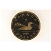 Image 2 : 1987 CANADA LOON DOLLAR ICG PR67 DCAM 1ST YEAR OF