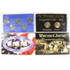 Image 1 : 2 US COIN SETS #1-2001-P & D SACAGAWEA DOLLARS UNC
