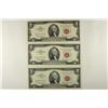 Image 1 : 3-1963 $2 RED SEAL US NOTES CRISP