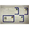 Image 1 : 4 ASSORTED 1999 1ST DAY COVERS ON INFO SHEETS