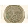 Image 1 : 1939 GERMAN SILVER 2 MARKS WITH SWASTIKA