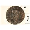 Image 1 : 41-54 A.D. CLAUDIUS I ANCIENT COIN (HOLED)