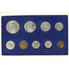 Image 3 : 1967-69 SWITZERLAND MINT SET 9 COINS
