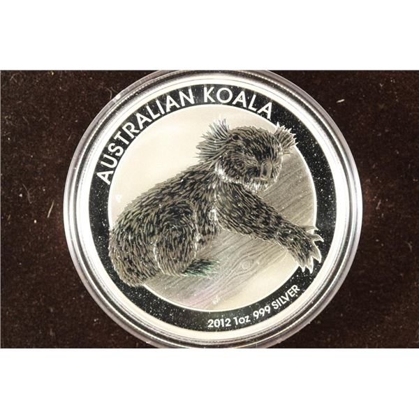 2012 AUSTRALIA SILVER 1 OZ. KOALA