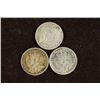 Image 2 : 1911, 1912 AND 1916 CANADA SILVER 10 CENTS