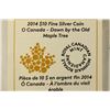Image 3 : 2014 CANADA DOWN BY THE OLD MAPLE TREE $10 FINE