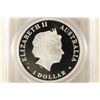 Image 2 : 2013-P AUSTRALIA EMU COLORIZED SILVER DOLLAR