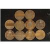 Image 2 : 10 VINTAGE FUGIO NATIONAL PUZZLE COINS WITH