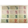 Image 1 : 12 PIECES OF CRISP UNC 1964 INDONESIA CURRENCY