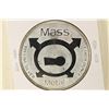 Image 2 : 1 TROY OZ .999 FINE SILVER PROOF ROUND  MASS METAL