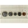 Image 1 : 1963 US SILVER PROOF SET IN PLASTIC CASE