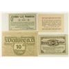 Image 2 : 4 ASSORTED GERMAN NOTGELDS 2-10 & 2-20 HELLERS