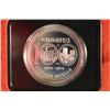 Image 1 : 1974 CANADA WINNIPEG 100 PROOF SILVER DOLLAR