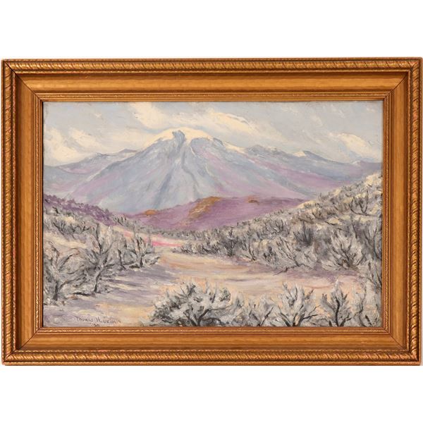 Thos. Grimm Oil Painting of Mt. Rose, 1929  [115344]