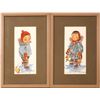 Image 1 : Kickbush Illustrations of Alaskan Children  [131934]